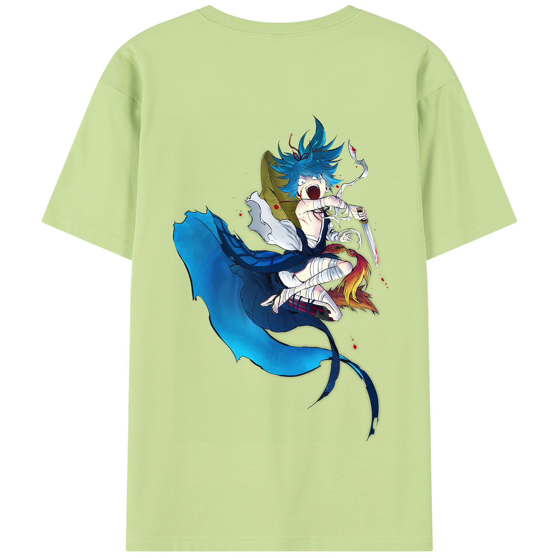 （画像用） 刀剣乱舞 Touken Ranbu 綿100％半袖Tシャツ（背面プリント）